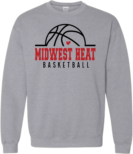 Heart Midwest Heat Crewneck