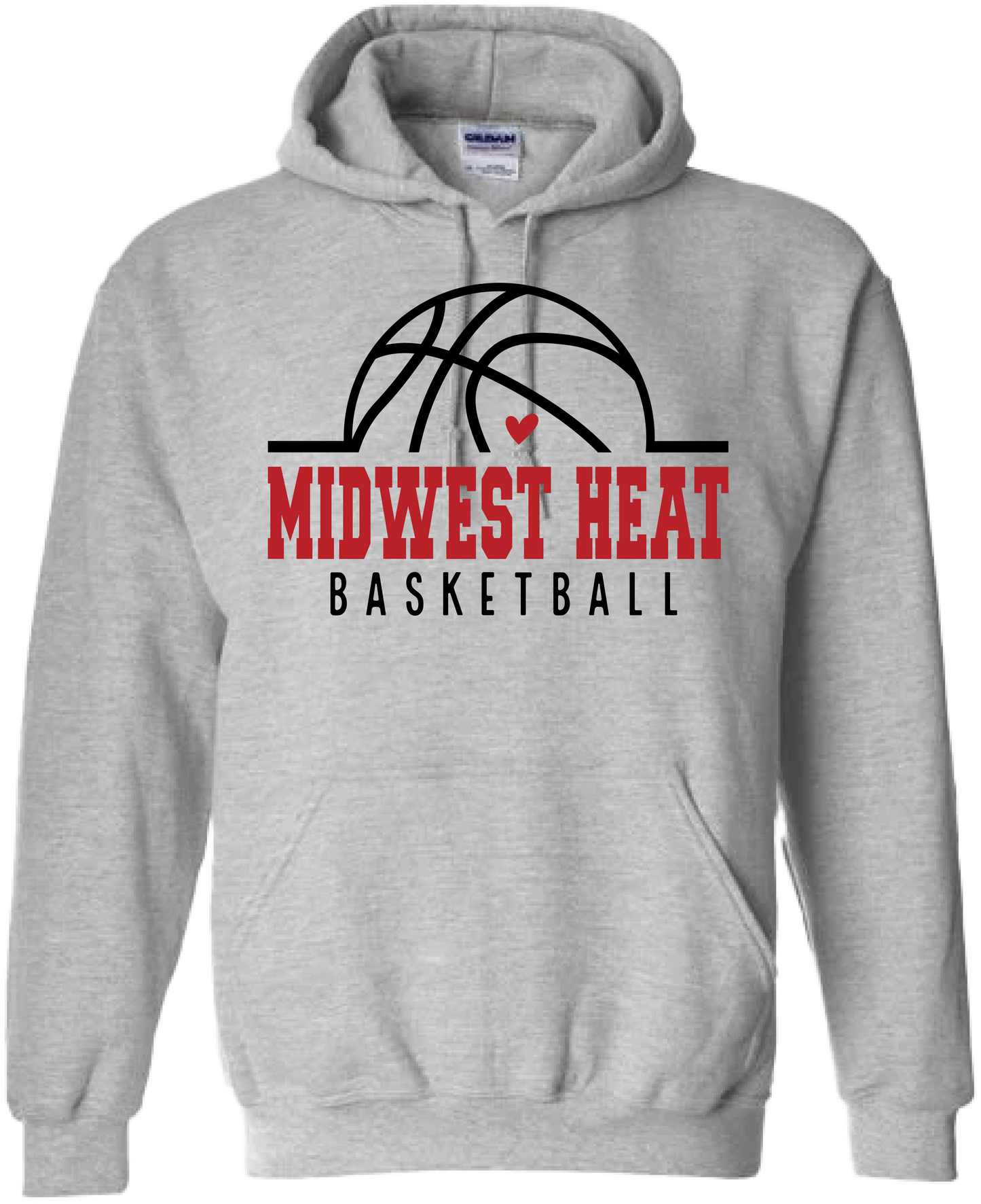 Heart Midwest Heat Hoodie