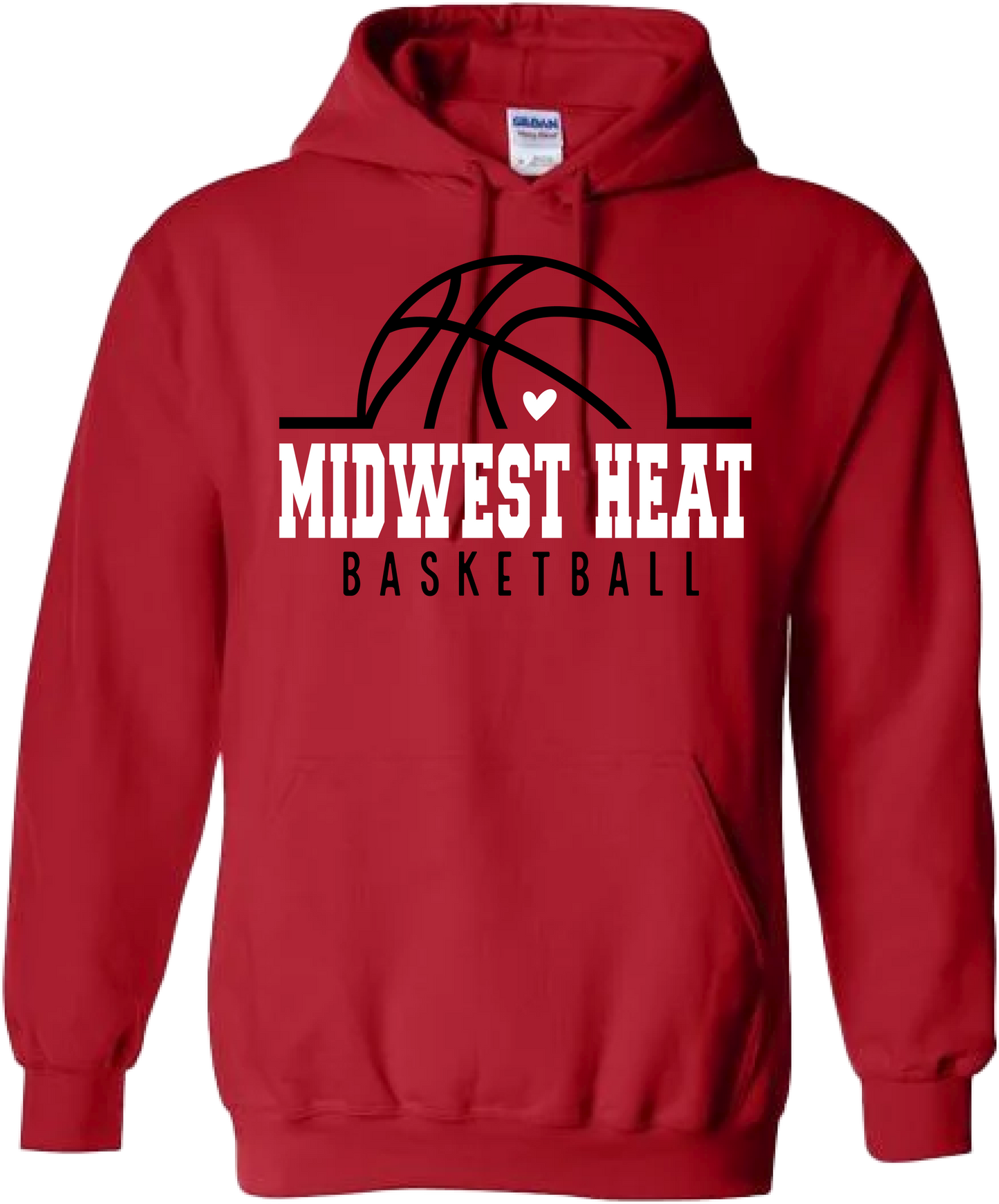 Heart Midwest Heat Hoodie