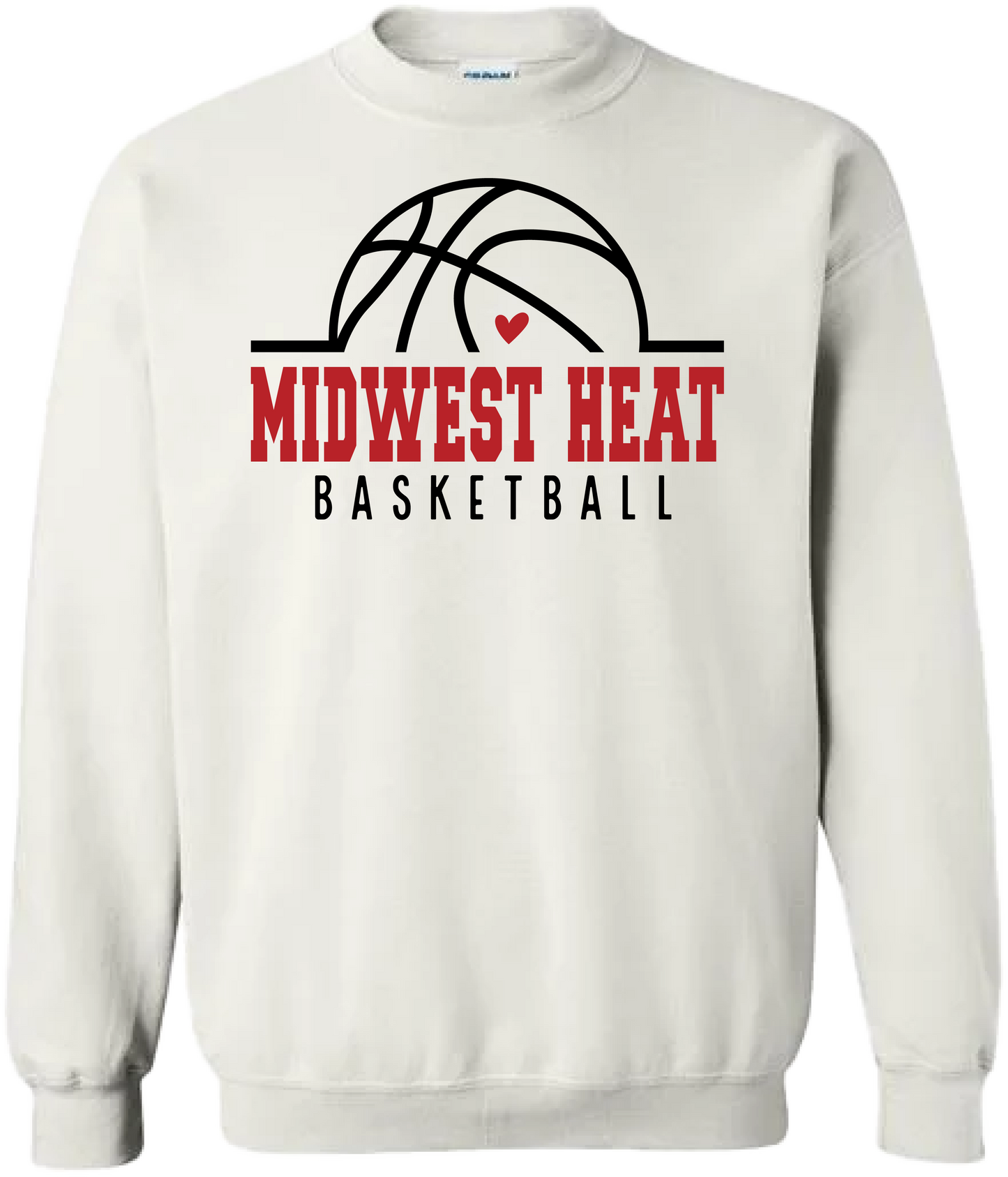 Heart Midwest Heat Crewneck