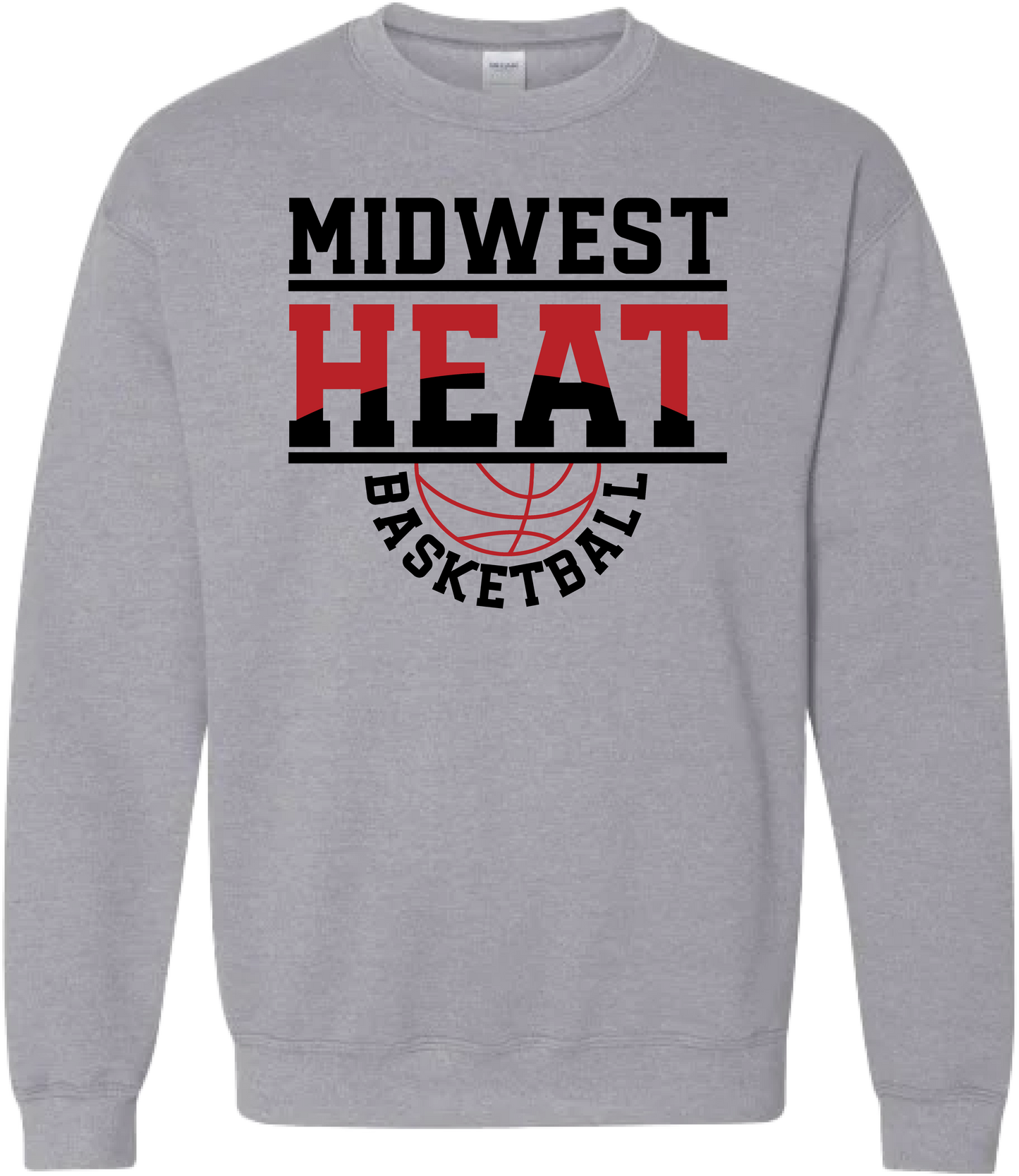 Midwest Heat Split Tone Crewneck