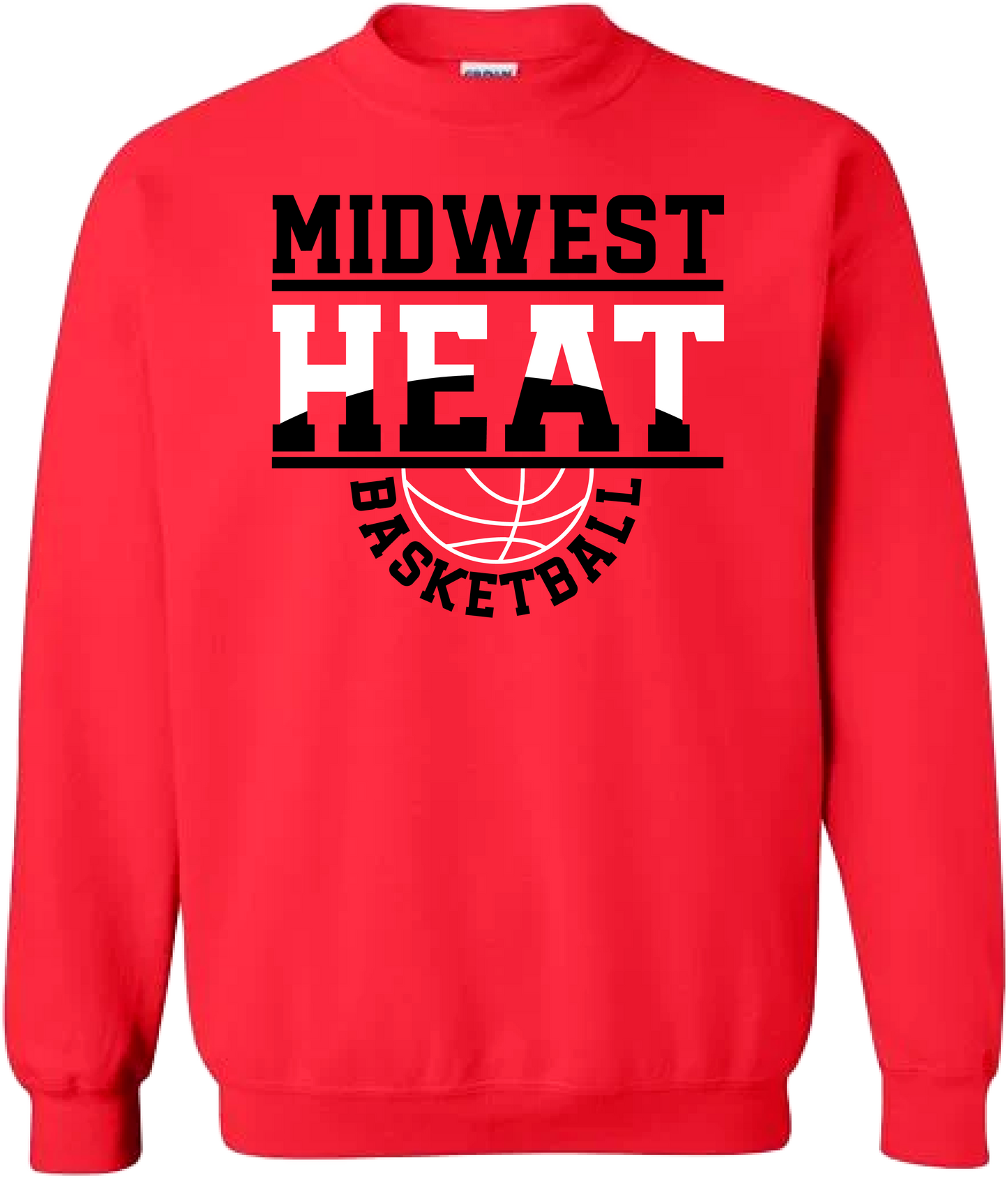 Midwest Heat Split Tone Crewneck