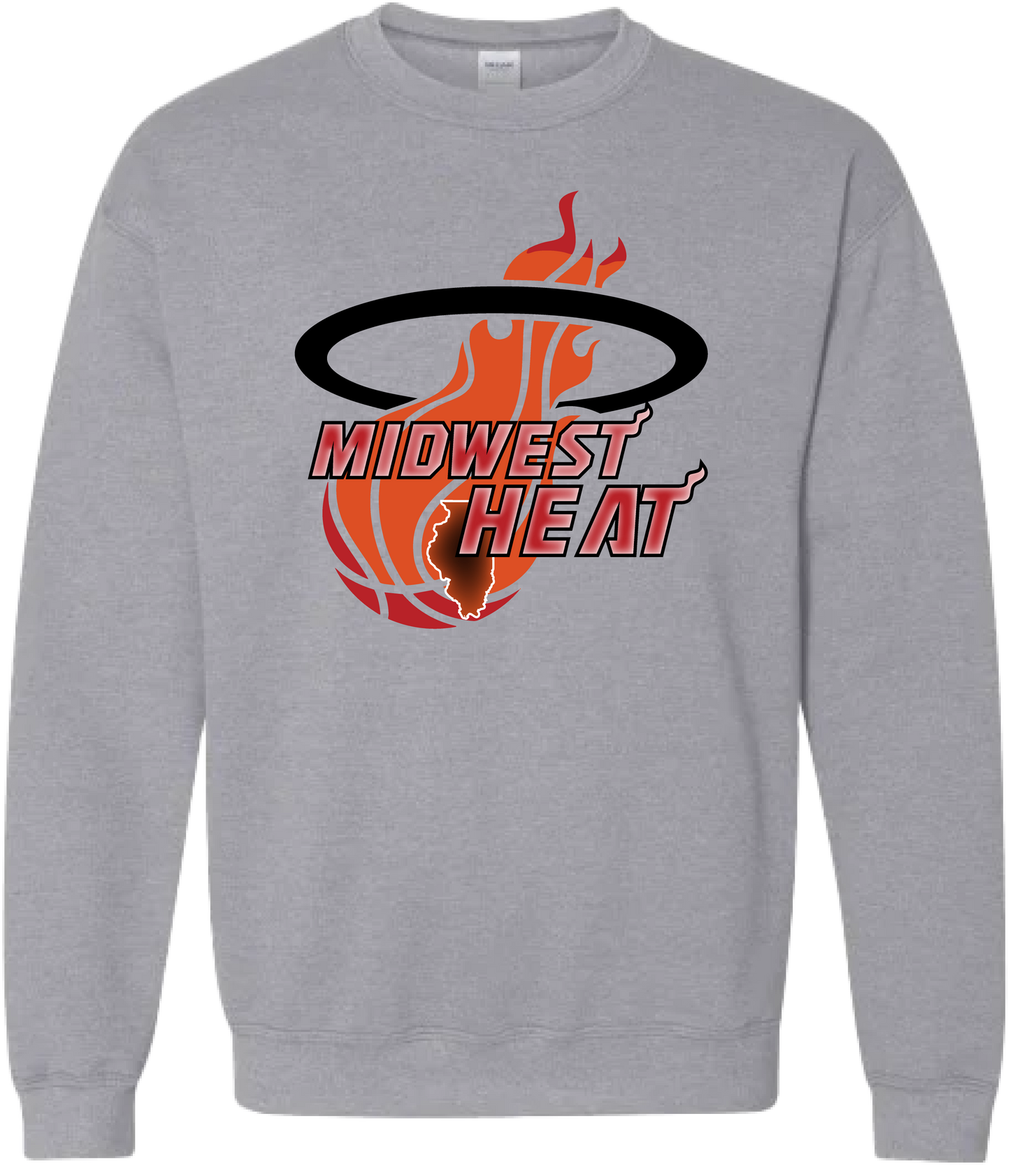Midwest Heat Miami Style Crewneck