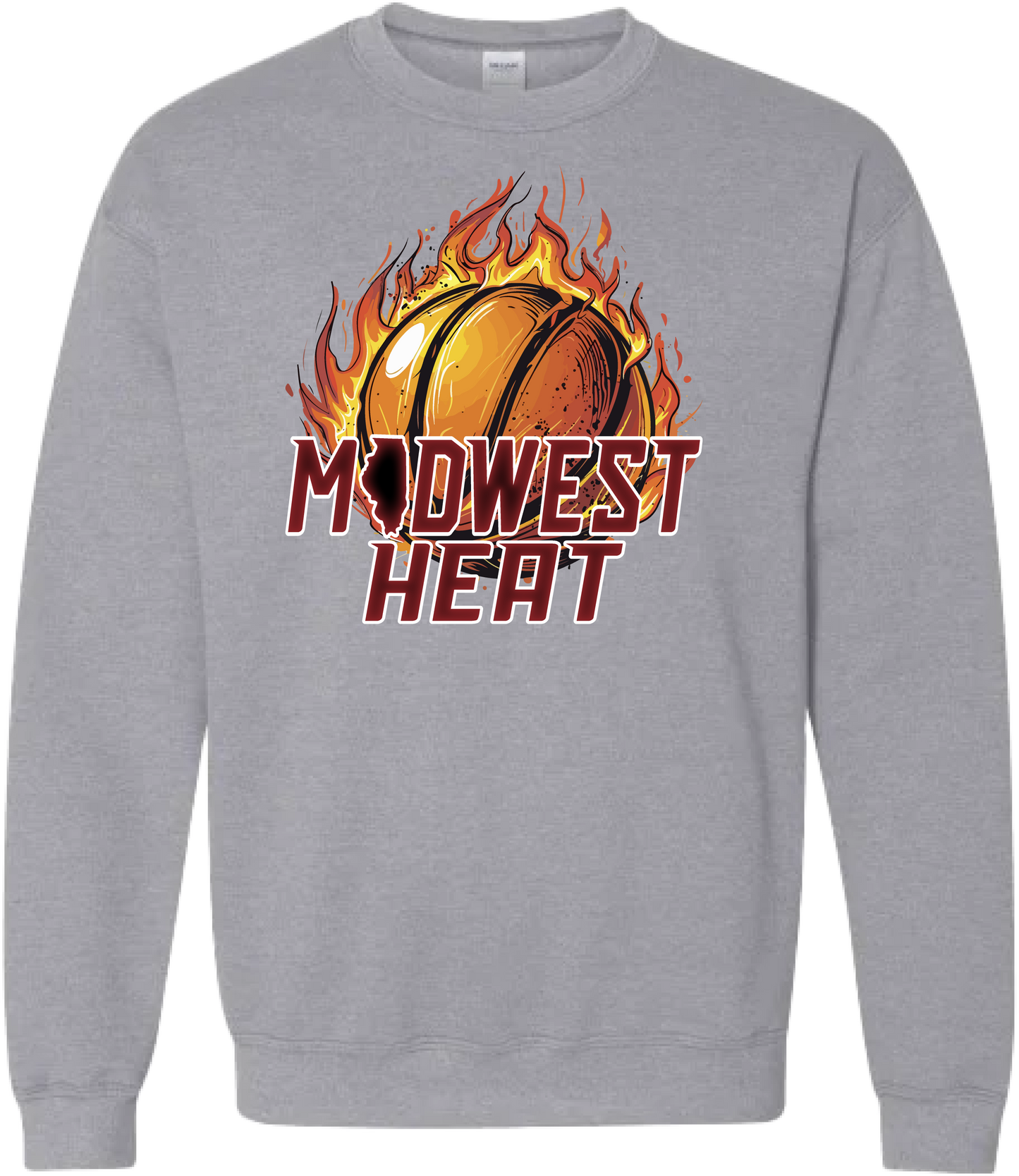 Midwest Heat Glow Crewneck