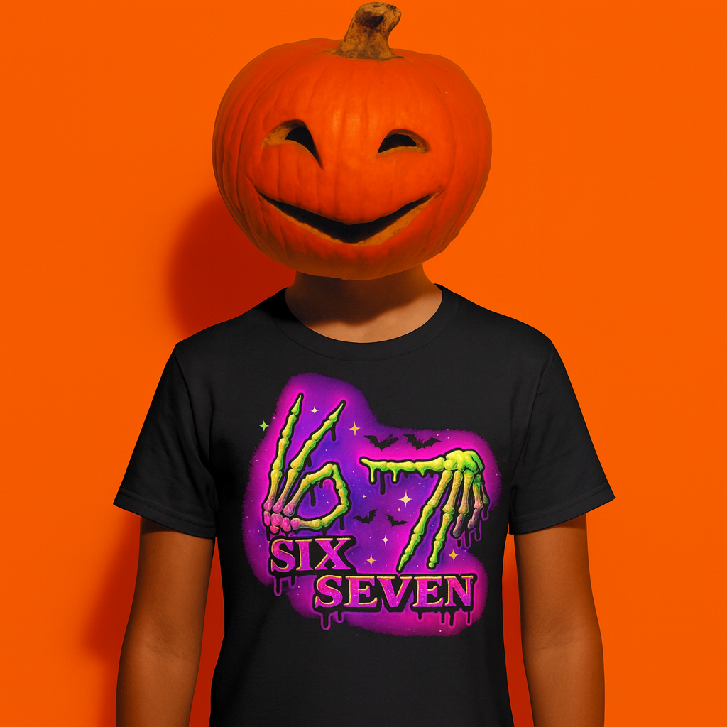 6 7 Halloween Tshirt