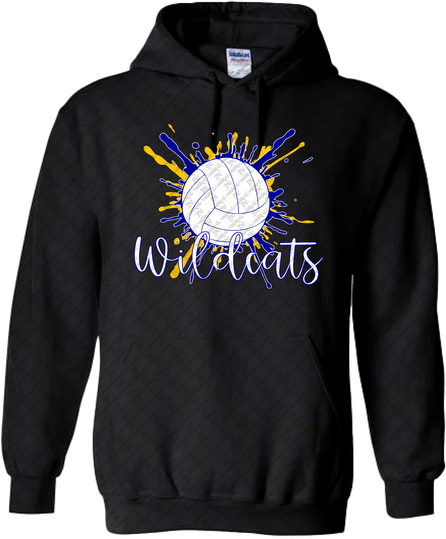 Splatter Volleyball Hoodie