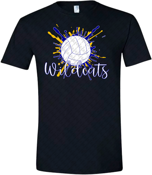 Splatter Volleyball Tshirt