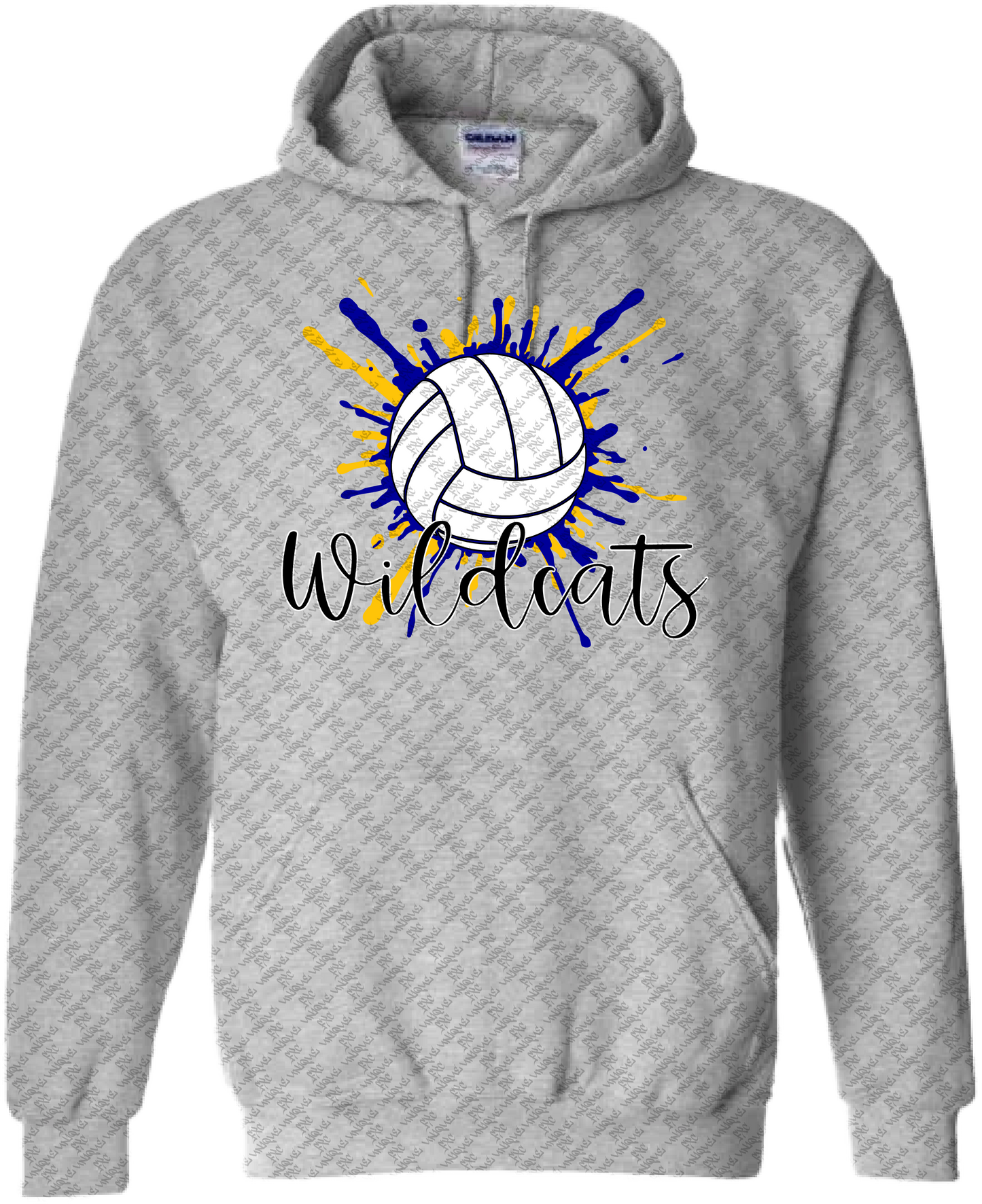 Splatter Volleyball Hoodie