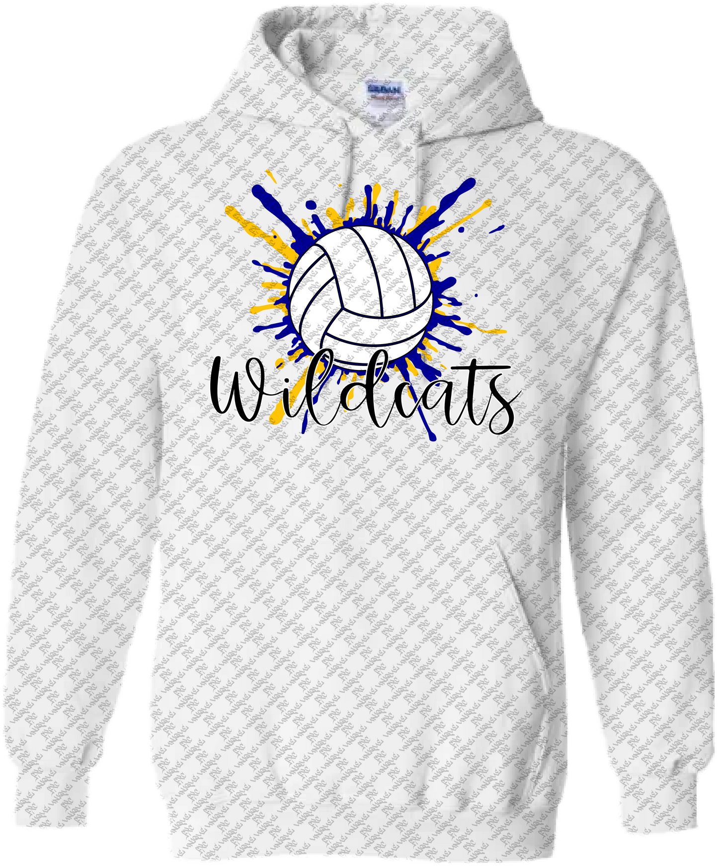 Splatter Volleyball Hoodie