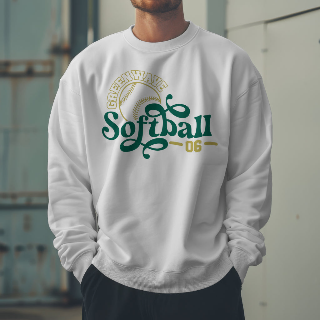 Greenwave Curvy Softall Crewneck