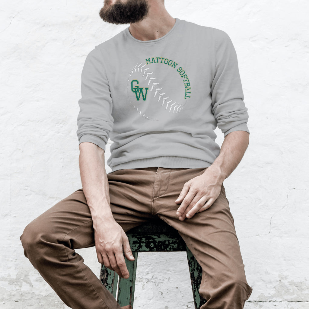 Mattoon Softball Crewneck