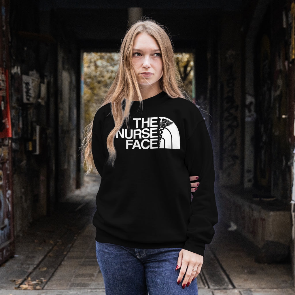 The Nurse Face Crewneck