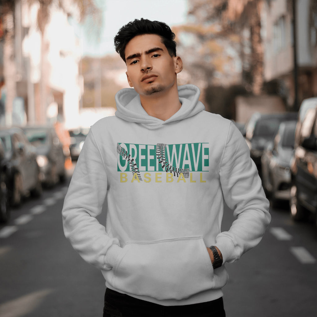 Greenwave Cut Out Baseball Hoodie