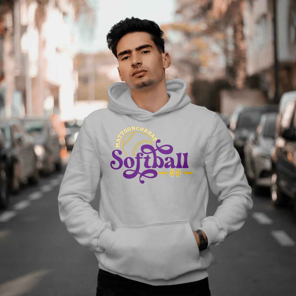 Curvy Cobras Softball Hoodie