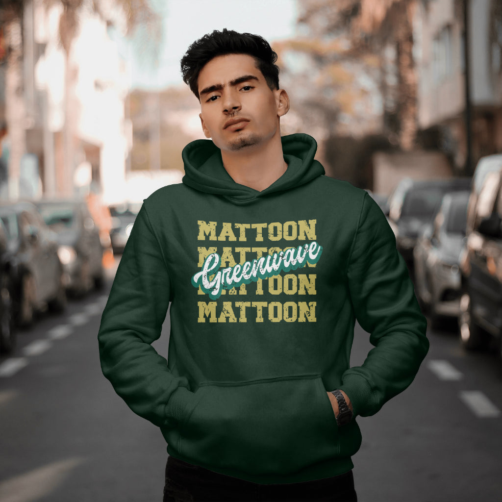 Distressed Greenwave Hoodie