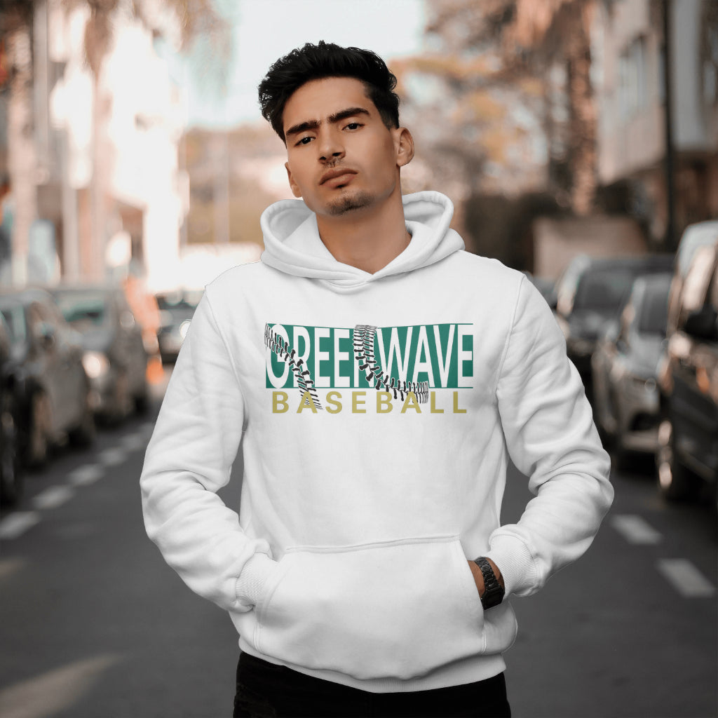 Greenwave Cut Out Baseball Hoodie