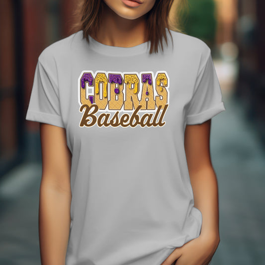 Waffle Cobras Baseball Drip