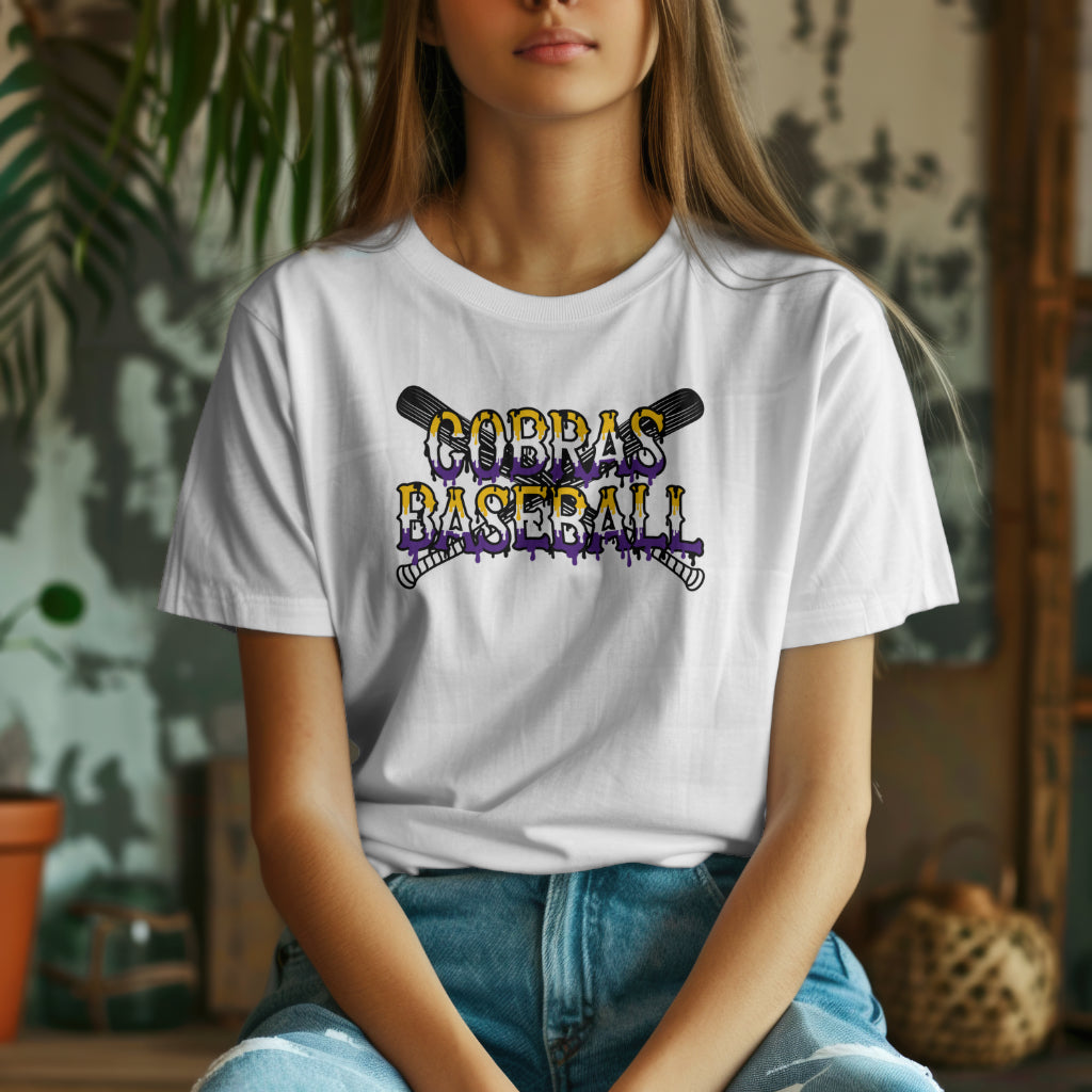 Neapolitan Cobras Baseball Drip