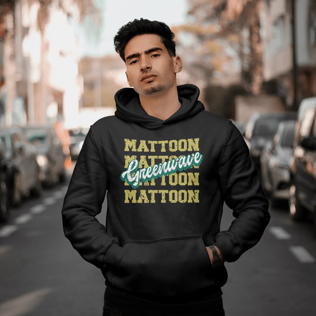 Distressed Greenwave Hoodie