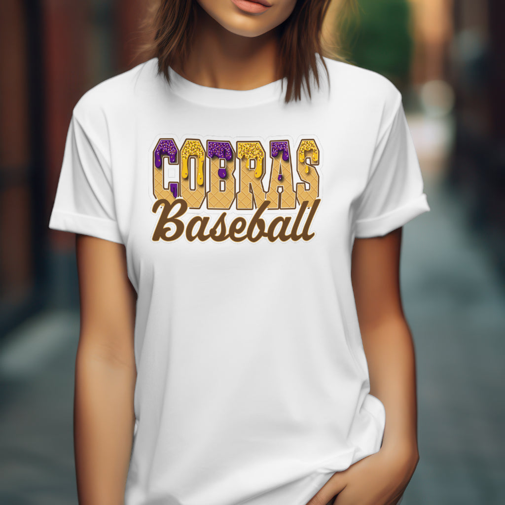 Waffle Cobras Baseball Drip