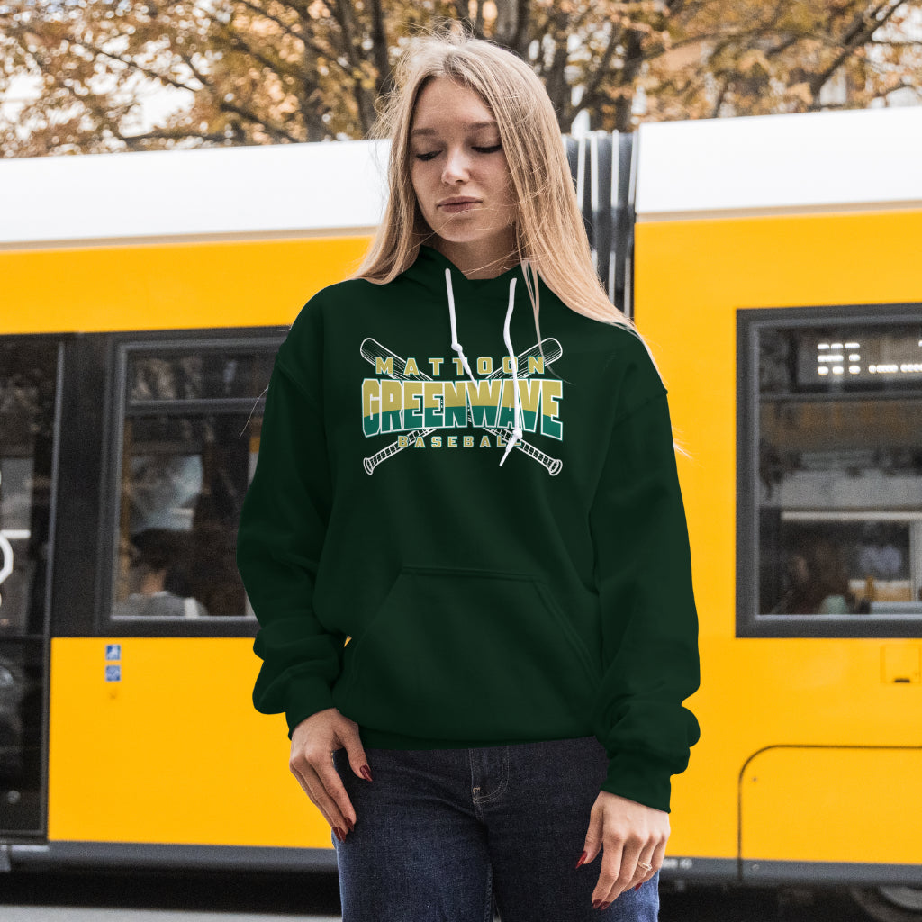 Mattoon Baseball Bats Hoodie