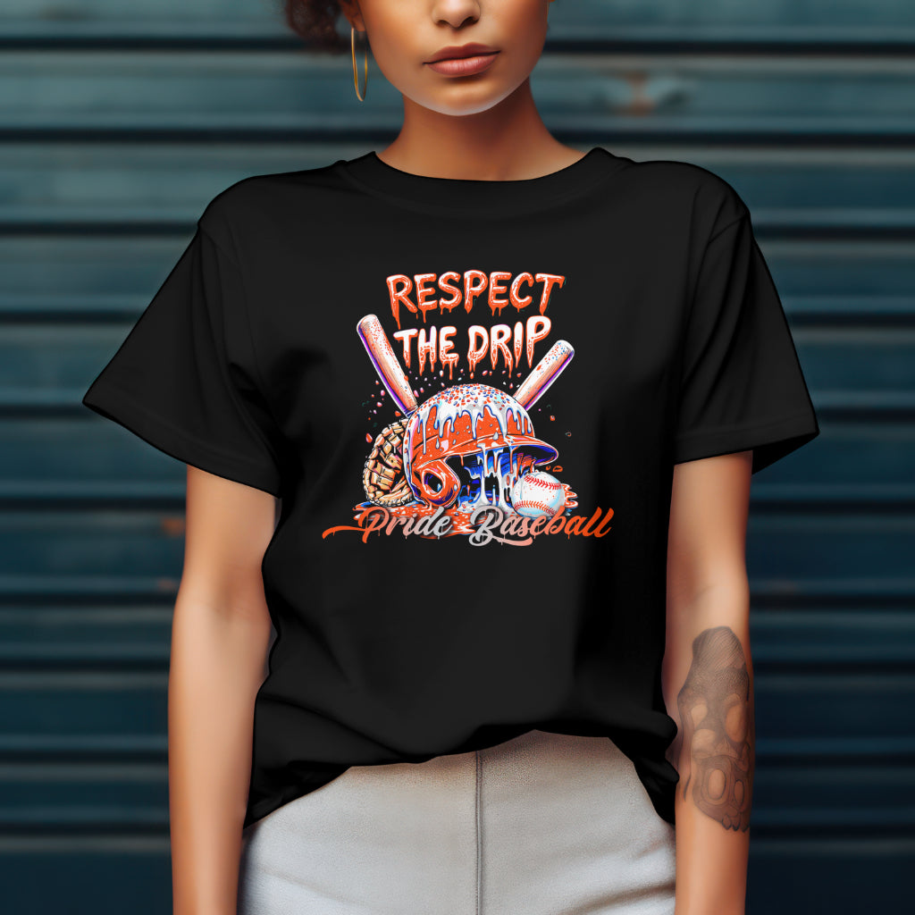 Respect The Drip Pride Baseball