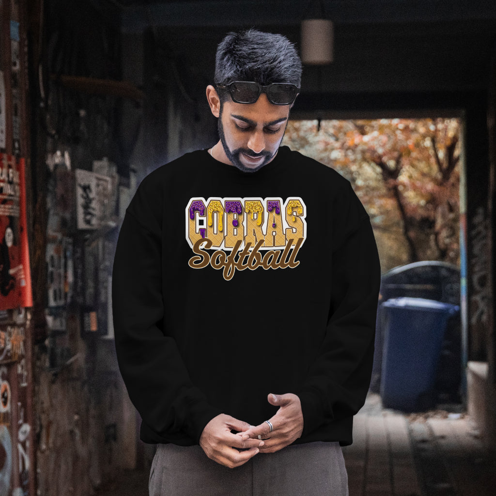 Cobras Waffle Drip Crewneck