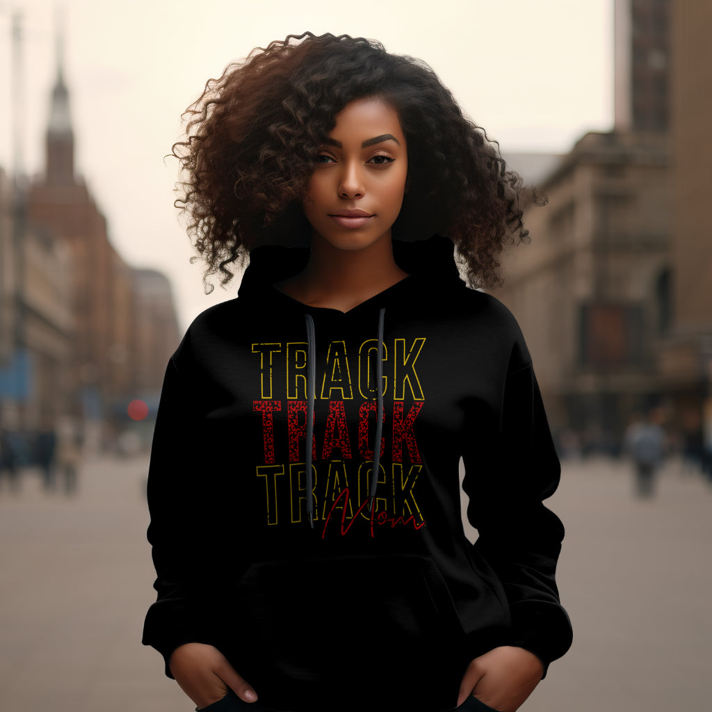 Trojans Track Mom Hoodie