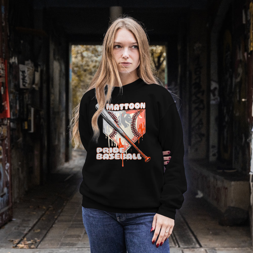 Pride Baseball Drippy Bats - Crewneck