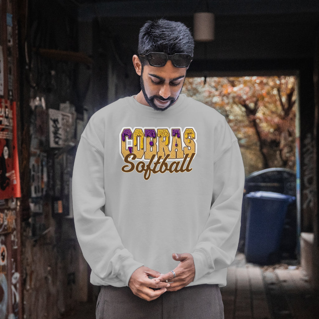 Cobras Waffle Drip Crewneck