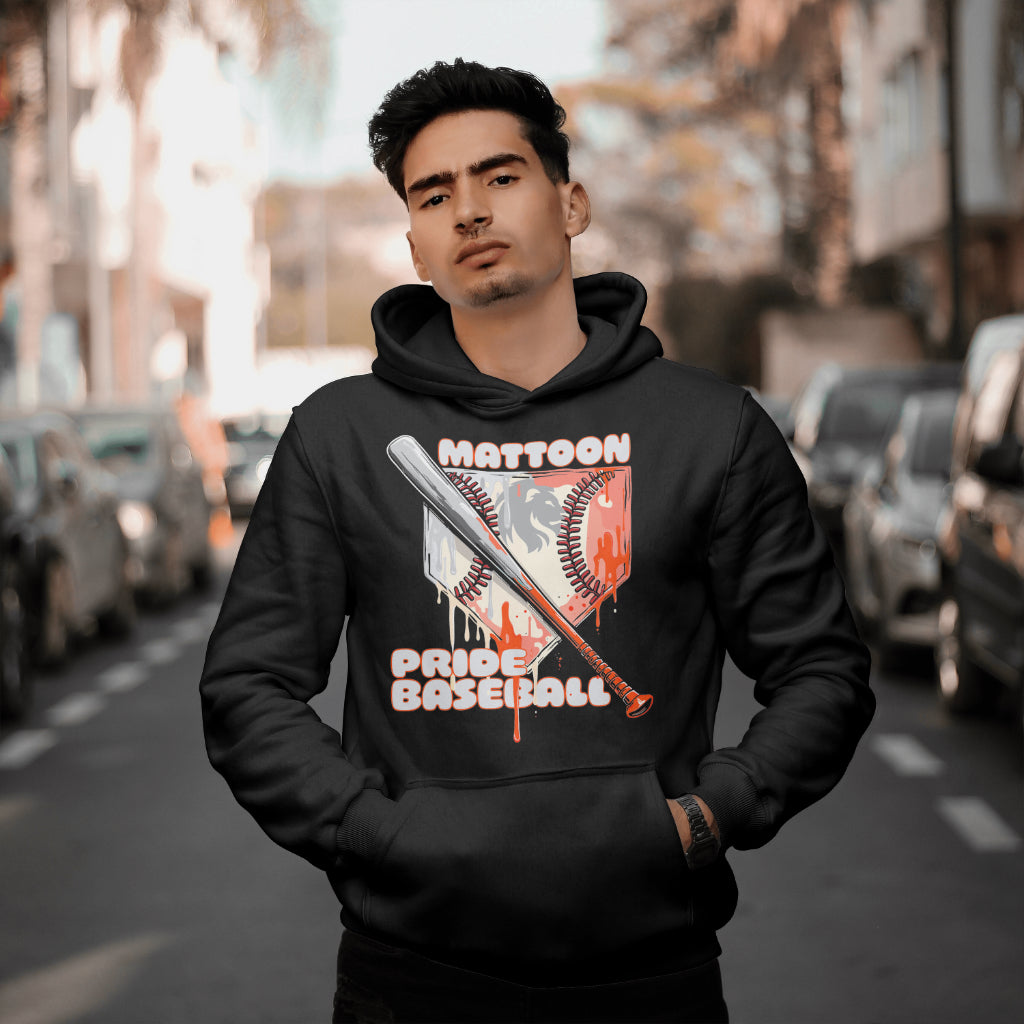 Pride Baseball Drippy Bats - Hoodie