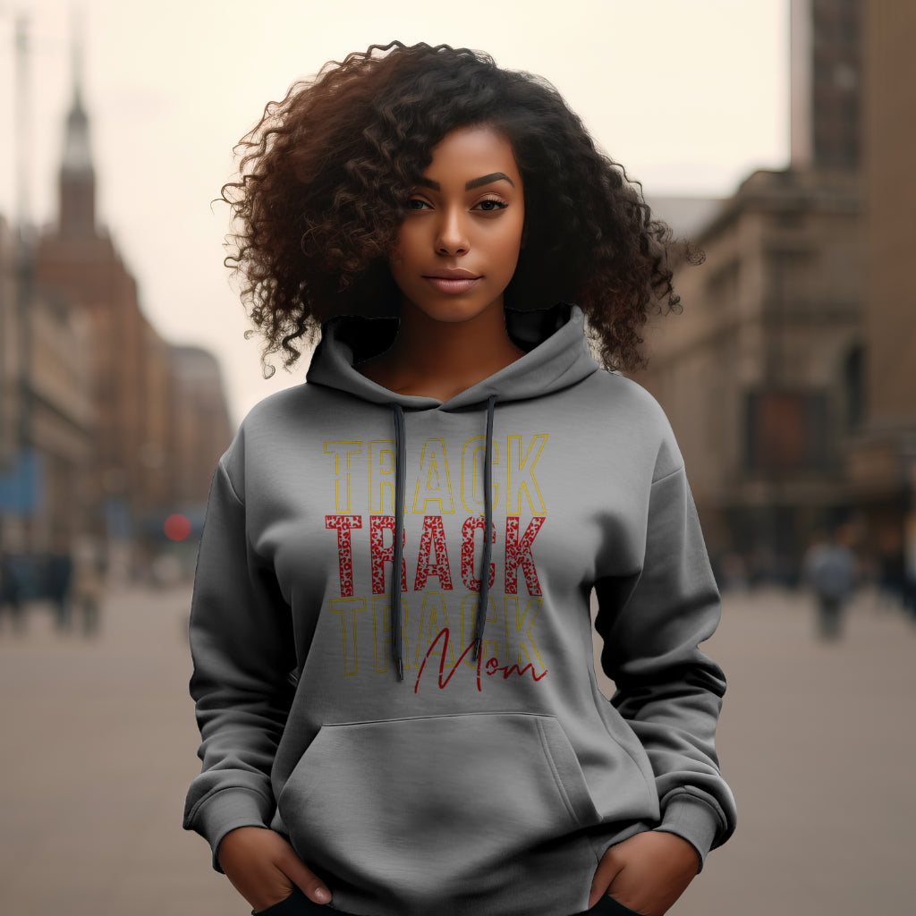 Trojans Track Mom Hoodie