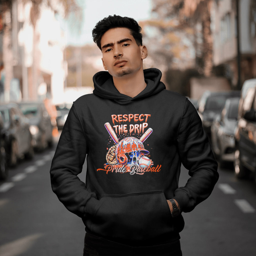 Respect The Drip Pride Baseball Hoodie