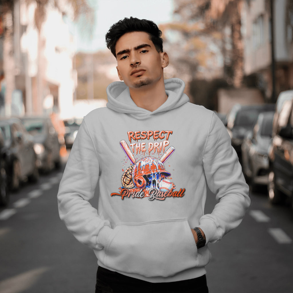 Respect The Drip Pride Baseball Hoodie
