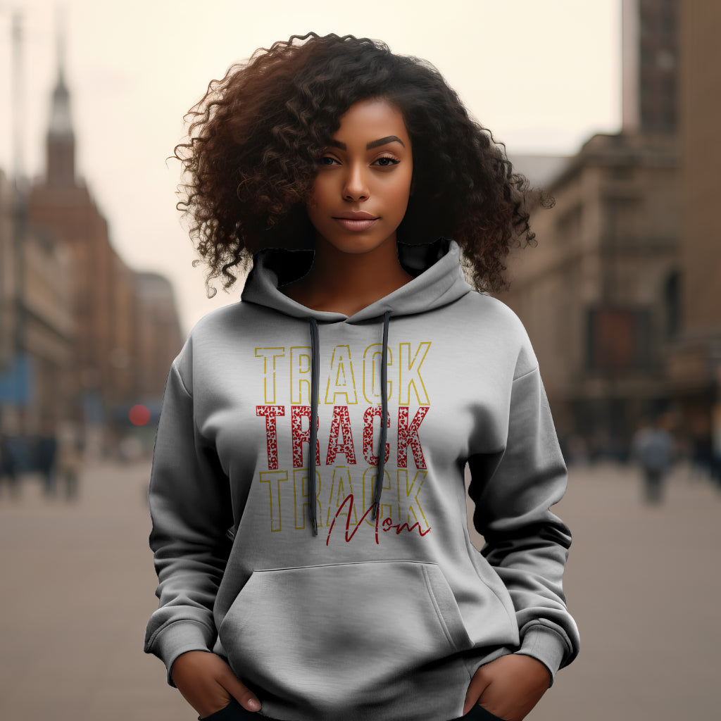 Trojans Track Mom Hoodie