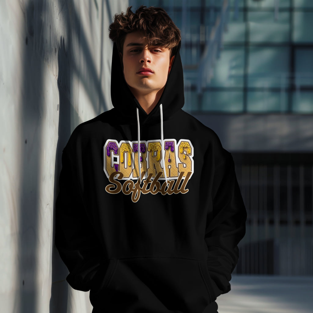 Cobras Waffle Drip Hoodie