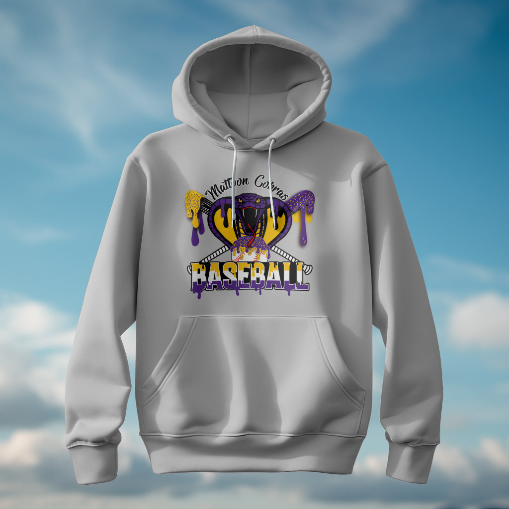 Cobras Baseball Drip Hoodie