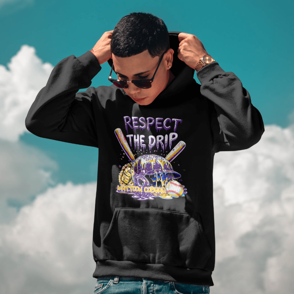 Respect The Drip Cobras Baseball Hoodie