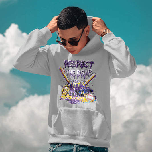 Respect The Drip Cobras Baseball Hoodie
