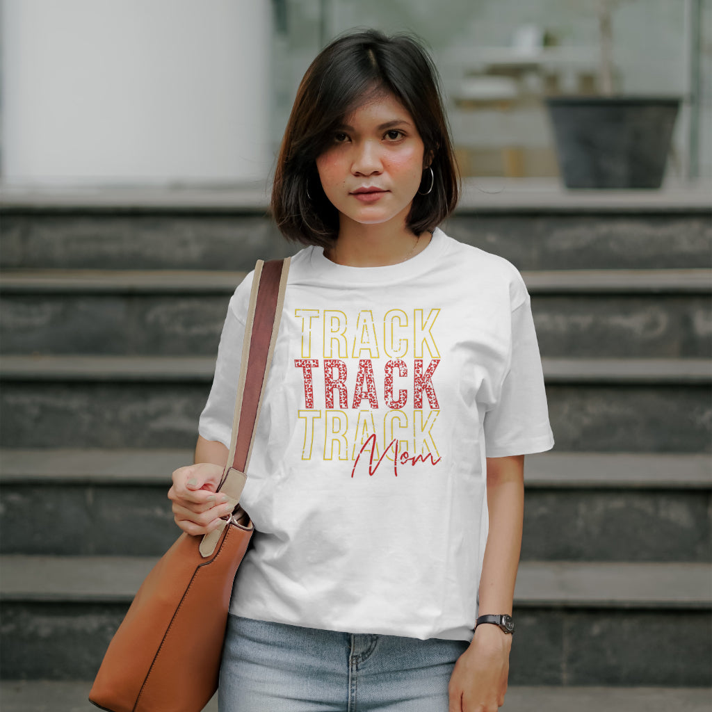 Trojans Track Mom