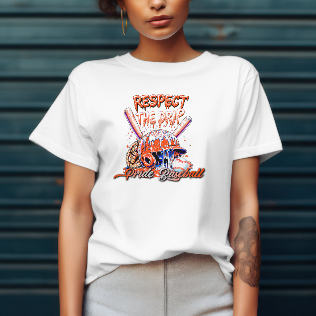 Respect The Drip Pride Baseball