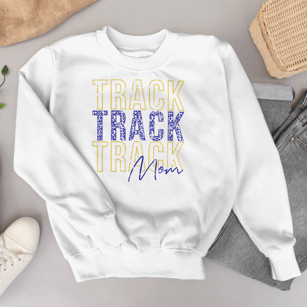 Wildcat Track Mom Crewneck
