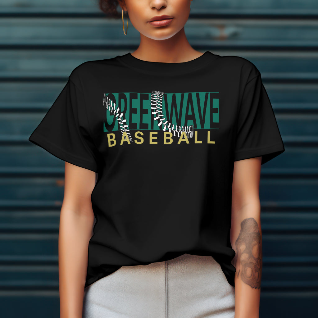 Greenwave Cut Out Baseball