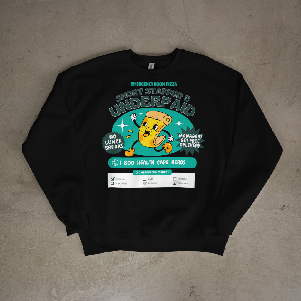 Emergency Room Pizza Crewneck