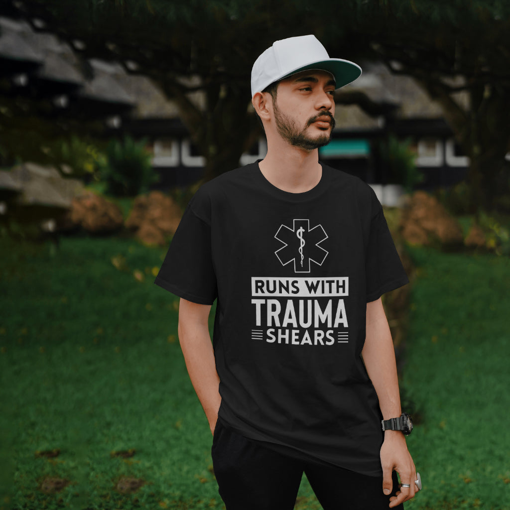 Runs With Trauma Shears