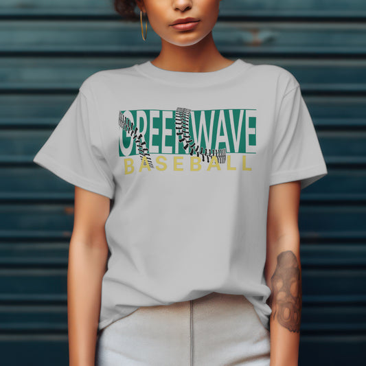 Greenwave Cut Out Baseball