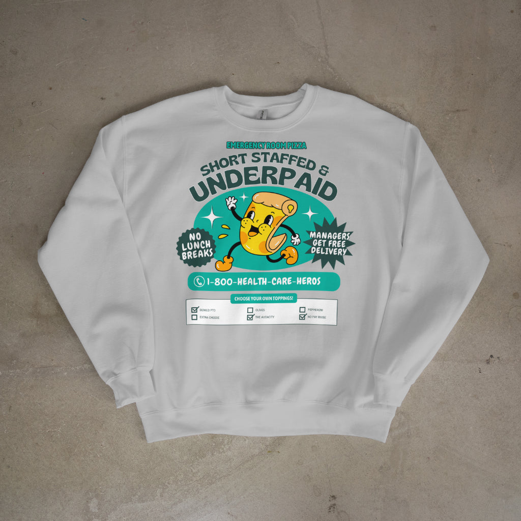 Emergency Room Pizza Crewneck