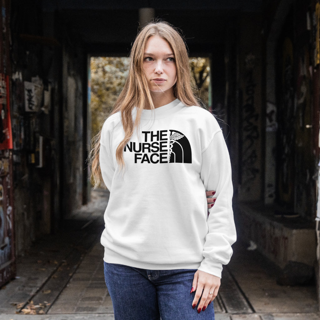 The Nurse Face Crewneck