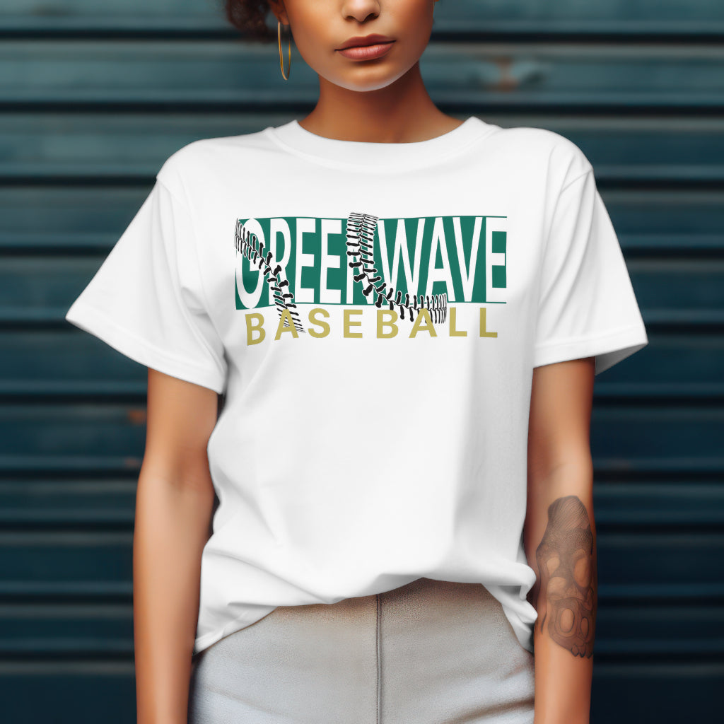 Greenwave Cut Out Baseball