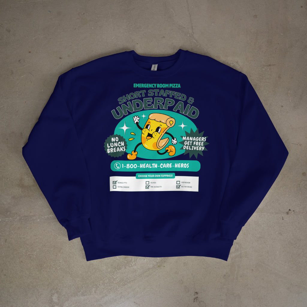 Emergency Room Pizza Crewneck